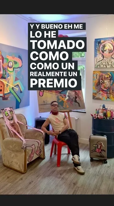Entrevista – street art in Barcelona: scene from the Art Is Trash video by Francisco de Pájaro