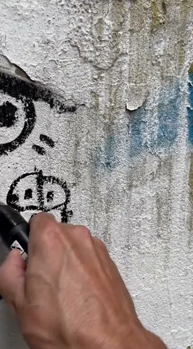 Coarse Salt – street art in Barcelona by Art Is Trash